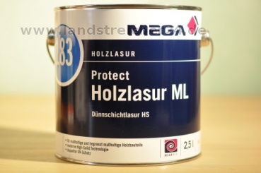 Mega 183 Protect Holzlasur ML  2,5 Ltr.